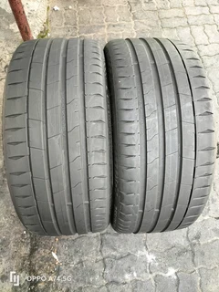 2x 255/35/21 Continental sport Contact 7 like new
