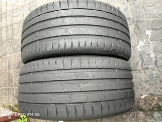 2x 255/35/21 Continental sport Contact 7 like new
