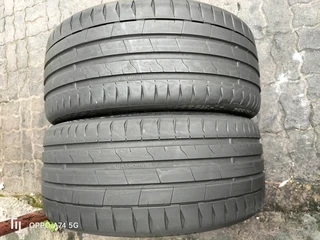 2x 255/35/21 Continental sport Contact 7 like new