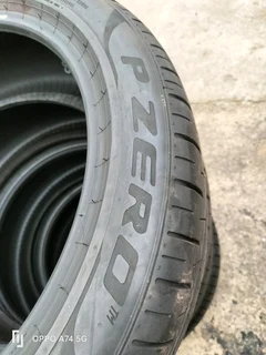 4x 245/45/20 Pirelli pzero normal tyres like new