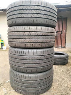 Set 255/45/20 and 285/40/20 Continental Eco contact 6 normal tyres