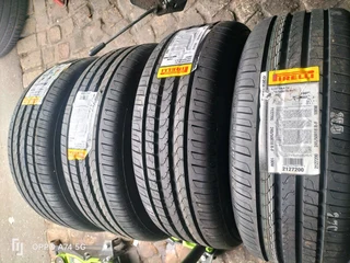 New 4x 245/50/18 Pirelli Cinturato P7 Runflat