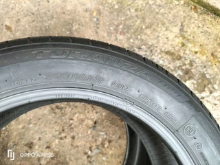 2x 205/55/17 Bridgestone Potenza Runflat