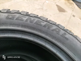 New 4x 255/60/18 General Grabber AT3