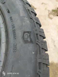 New 4x 255/60/18 General Grabber AT3