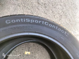 Set 4x 295/40/22 Continental sport Contact 5