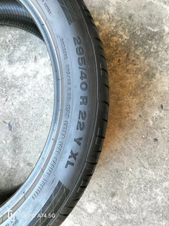 Set 4x 295/40/22 Continental sport Contact 5