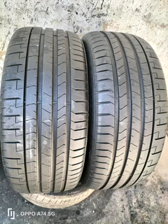 2x 245/35/20 Pirelli pzero normal tyres
