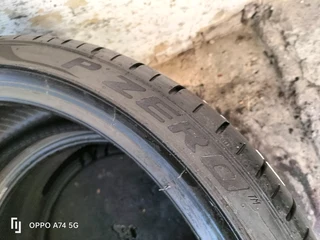 2x 245/35/20 Pirelli pzero normal tyres