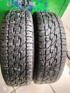 2x 225/65/17 Bridgestone Dueler AT