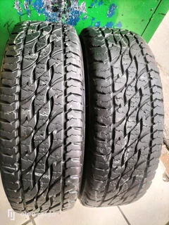 2x 225/65/17 Bridgestone Dueler AT