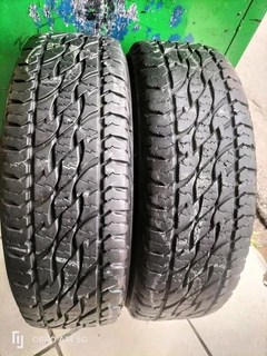 2x 225/65/17 Bridgestone Dueler AT