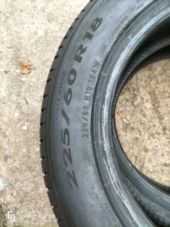 New 2x 225/60/18 Pirelli Cinturato P7