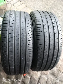 2x 235/55/18 Pirelli Scorpion verde