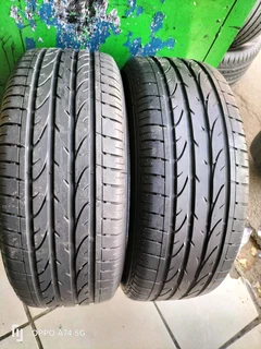 2x 235/55/17 Bridgestone Dueler