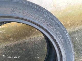 2x 275/35/20 Continental Cross contact