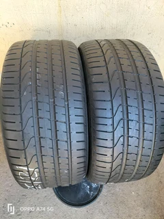 2x 295/35/21 Pirelli pzero