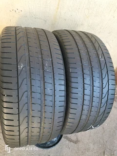 2x 265/40/21 Pirelli pzero