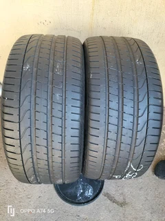 2x 265/40/21 Pirelli pzero