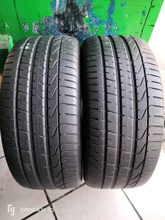 2x 265/45/20 Pirelli pzero