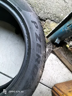2x 265/45/20 Pirelli pzero