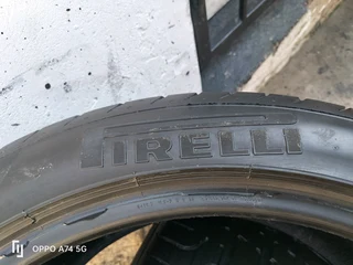 2x 255/40/19 Pirelli Pzero normal tyres