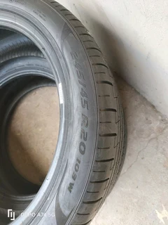 New 4x 245/45/20 Pirelli pzero normal tyres