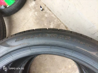 New 2x 275/40/20 Pirelli pzero normal tyres