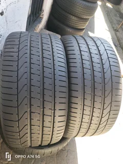 2x 315/35/21 Pirelli pzero normal tyres like new