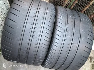 2x 325/30/21 Michelin pilot Sport Cup 2 like new