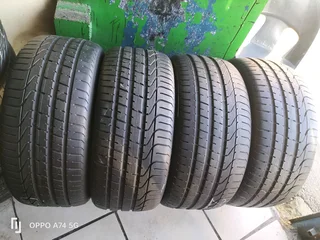 4x 255/35/20 Pirelli Pzero normal tyres like new