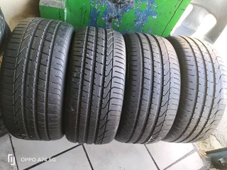2x 245/45/19 Pirelli Pzero normal tyres