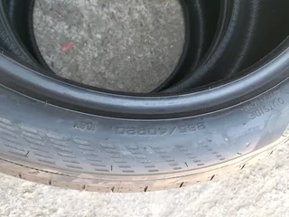 2x 285/40/20 goodyear Eagle F1 Asymmetric 6, 98thrd, no repairs, 2024 year old