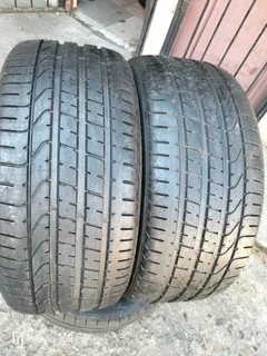 New 2x 285/40/20 Pirelli pzero