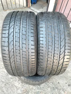 New 2x 285/40/20 Pirelli pzero