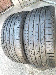 New 2x 285/40/20 Pirelli pzero