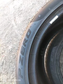 New 2x 285/40/20 Pirelli pzero