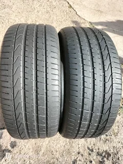 2x 265/40/21 Pirelli pzero normal tyres