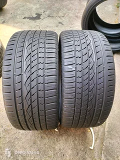 2x 305/30/23 continental Cross contact UHP