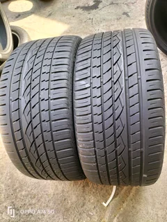 2x 305/30/23 continental Cross contact UHP