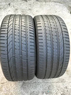 2x 285/40/21 Pirelli pzero