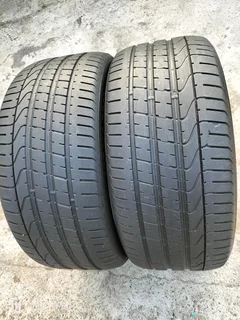 2x 285/40/21 Pirelli pzero