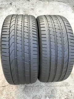 2x 285/40/21 Pirelli pzero