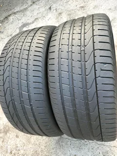 2x 285/40/21 Pirelli pzero