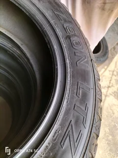 4x 255/55/19 Cooper Zeon