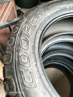 4x 255/55/19 Cooper Zeon