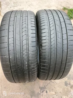 2x 275/40/22 Pirelli pzero Runflat
