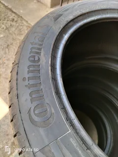 New 4x 245/50/19 Continental Ecocontact 6Q, 2025 year old