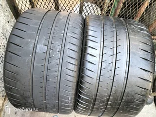 2x 325/30/19 Michelin pilot Sport Cup 2