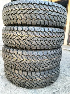 New 4x 235/85/16 General Grabber AT3 white lattering